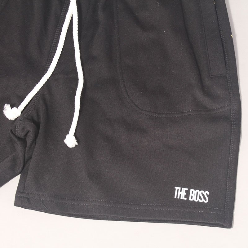 The Boss Mini Logo Sweatshorts - Black