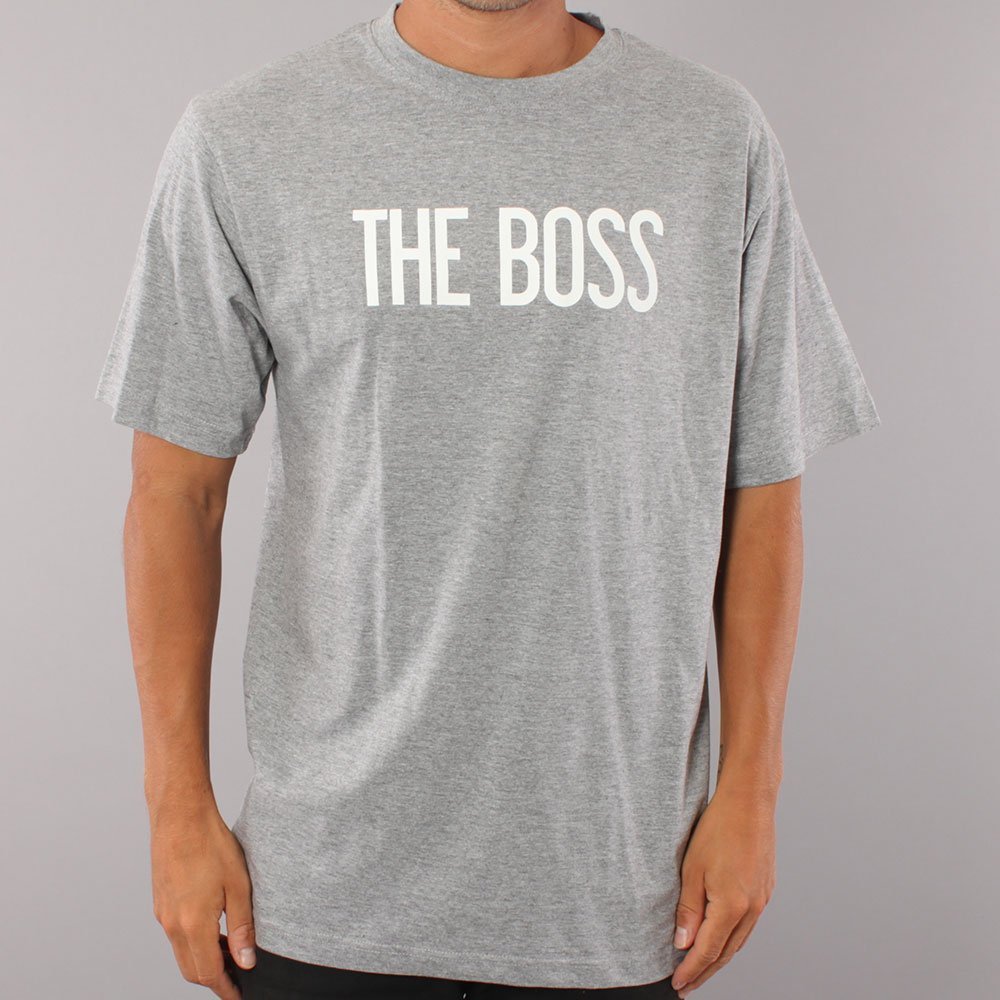 The Boss Logo T-shirt - Grey