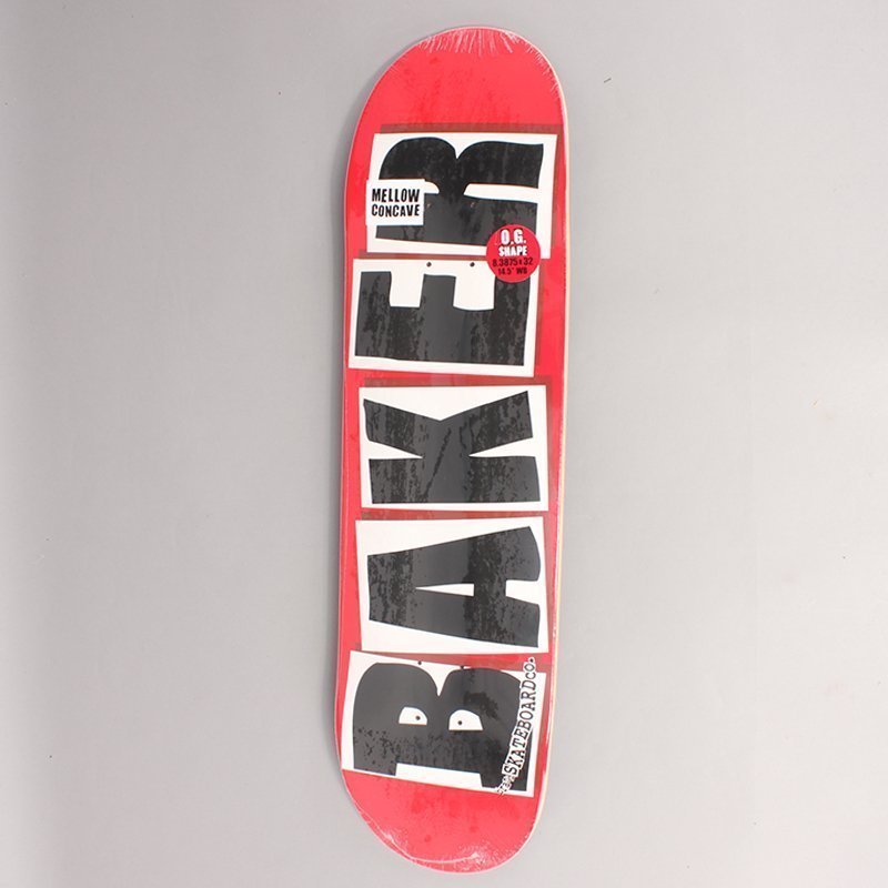 Baker Brand Logo Red/Black Skateboard Deck