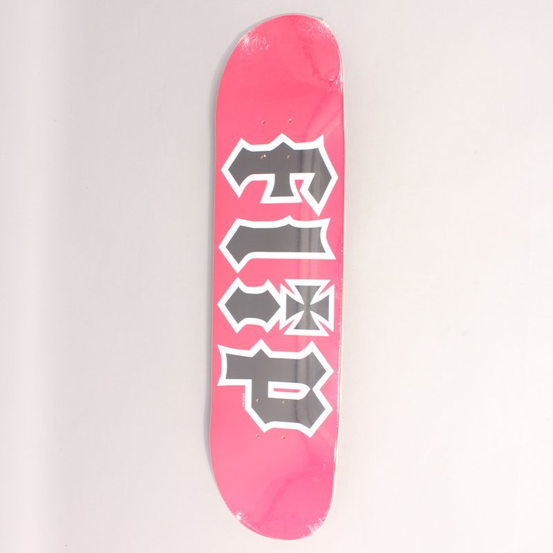 Flip Team HKD Red Skateboard Deck - 8,13"