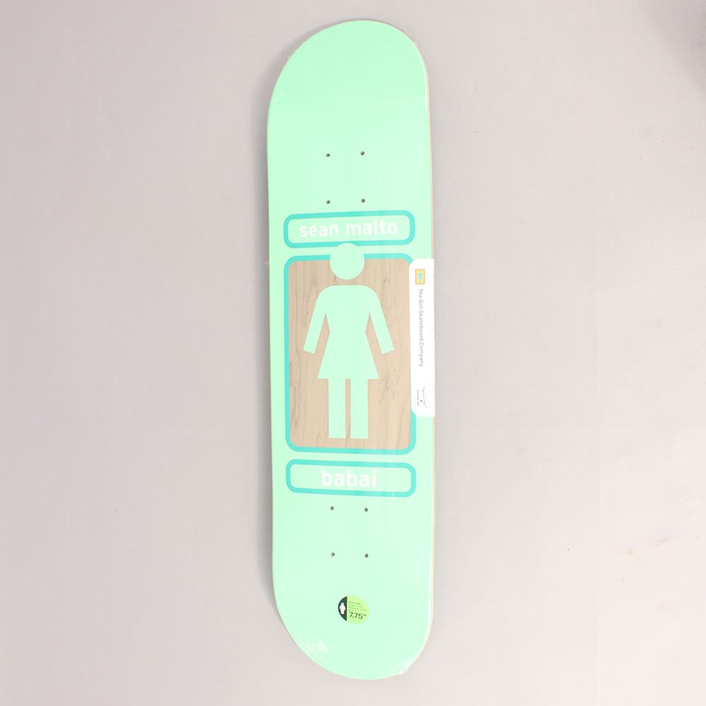 Girl Malto 93 Til Green Skateboard Deck Shape G009