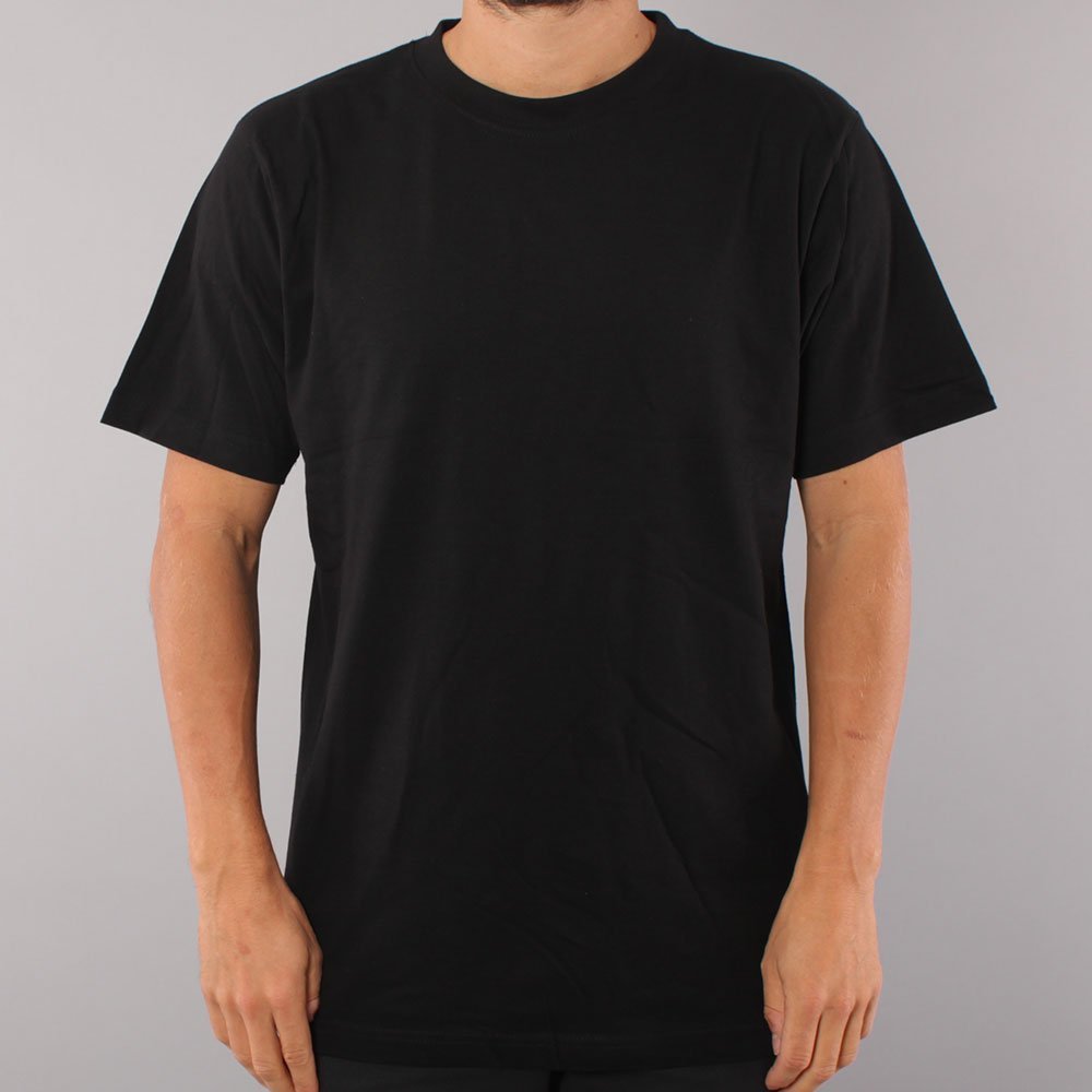 3 stk. Blank No Logo T-shirt - Black