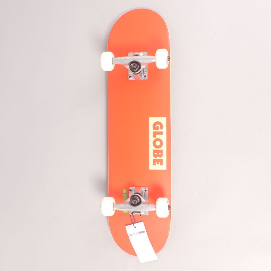 Globe Goodstock Orange Mini Complete Skateboard