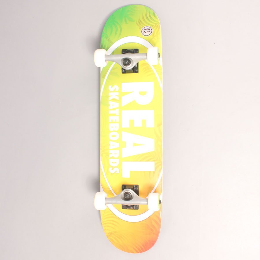 Real Oval Island Complete Skateboard - 7,75"
