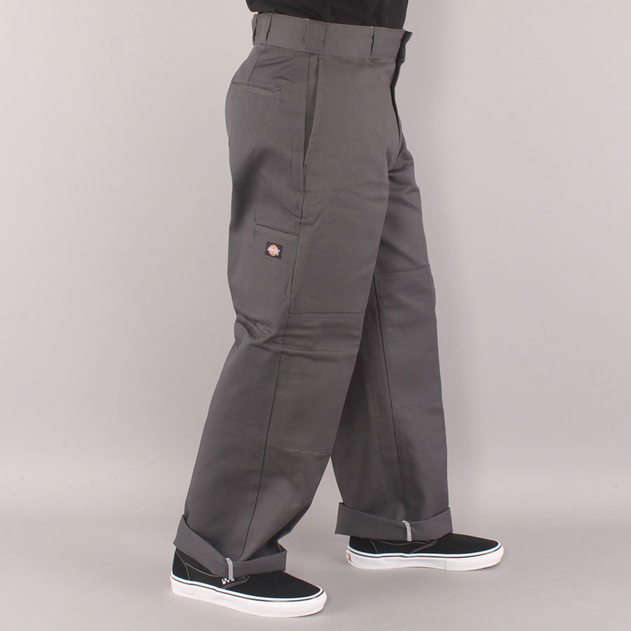 Dickies Double Knee Twill Work Pant Chino - Charcoal Grey