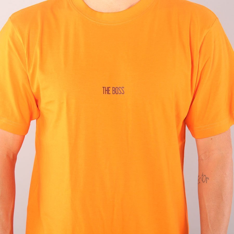 The Boss Mini Logo T-shirt - Orange/Black