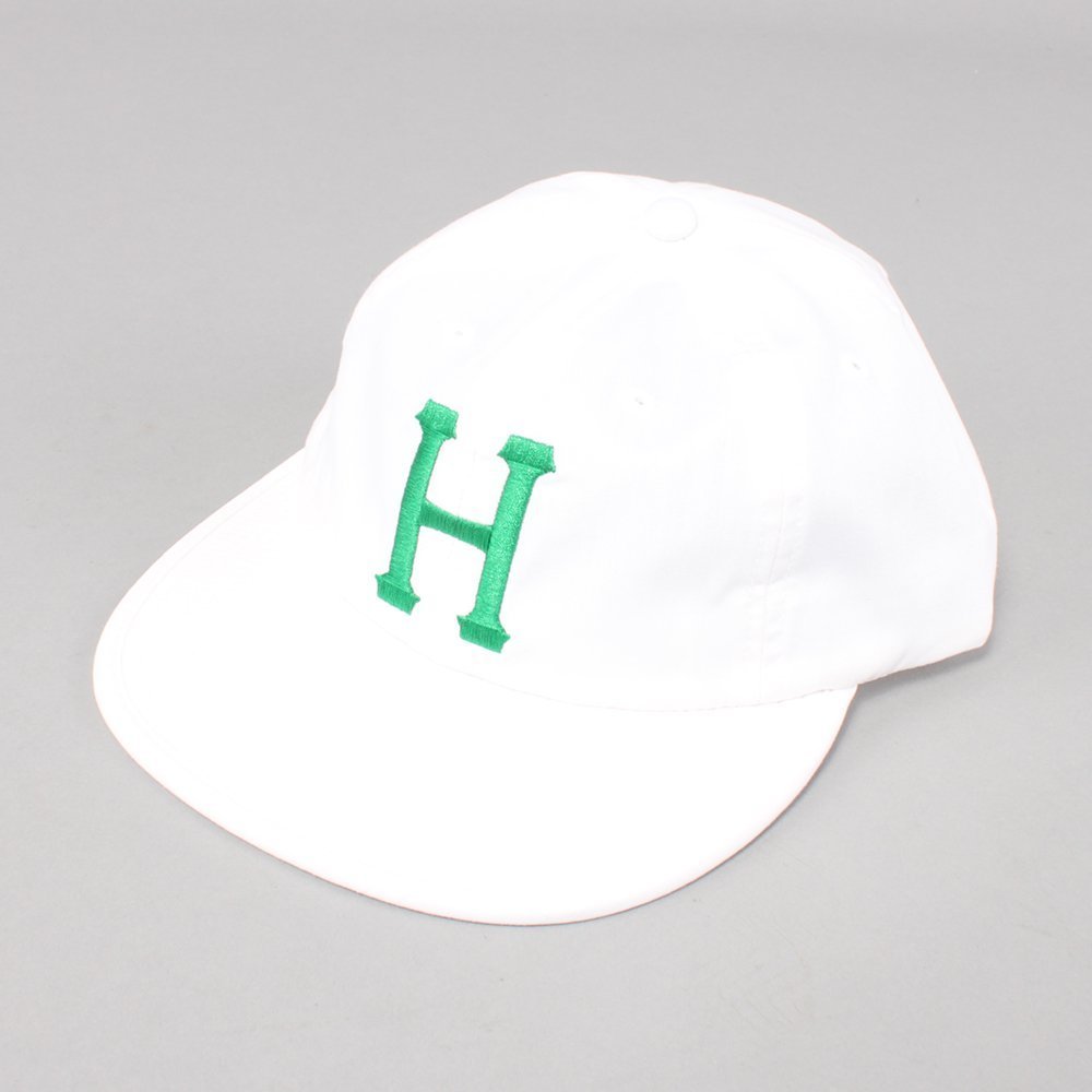 Huf Classic H Formless 6 Panel Cap - White/Green