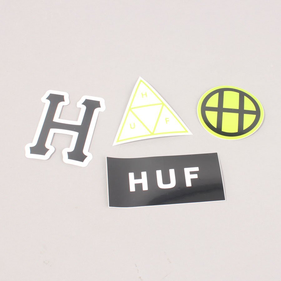 Huf Core Logo Sticker Pack