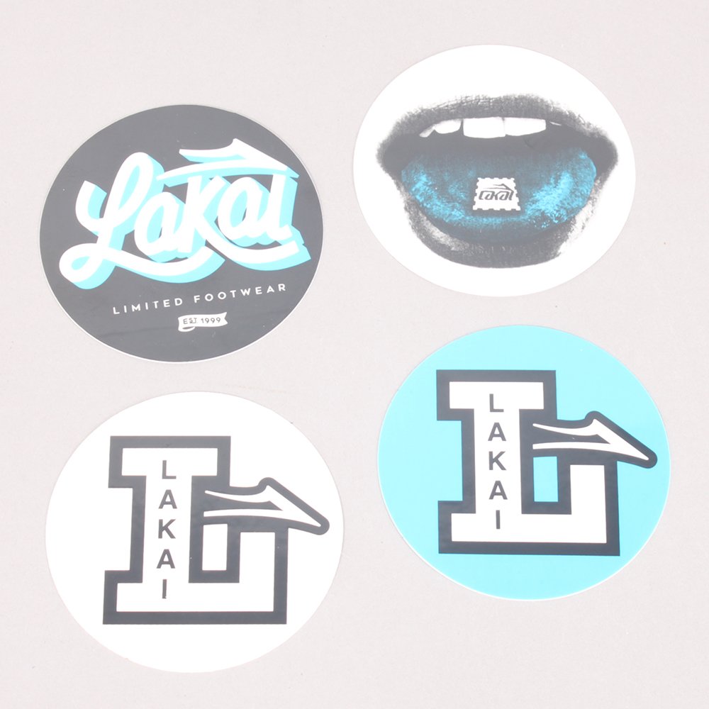 Lakai Circle Sticker Pack