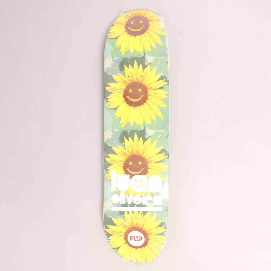 Flip Oliviera Flower Power Skateboard Deck