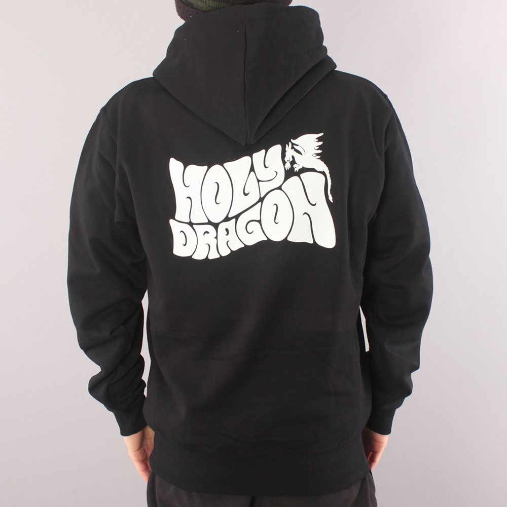 Holy Dragon Logo Hoodie - Black