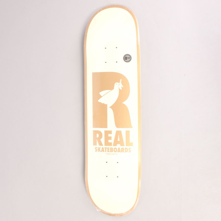 Real Doves Redux Price Point Gold Skateboard Deck
