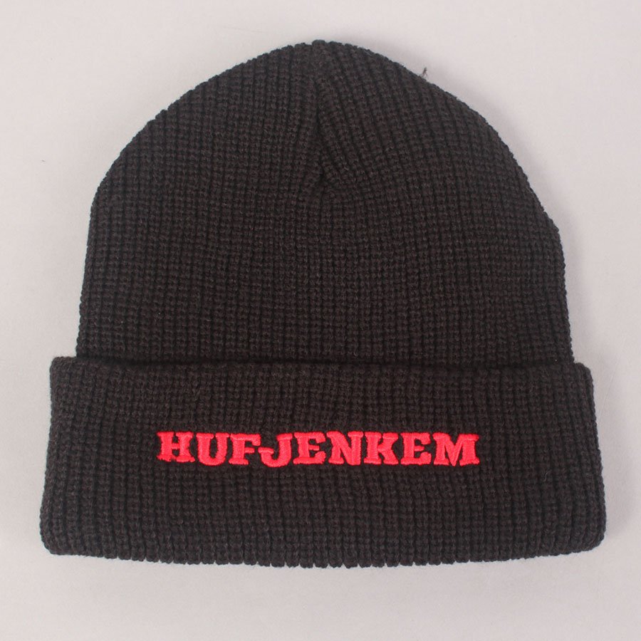 HUF x Jenkem Teamwork Cuff Beanie - Black