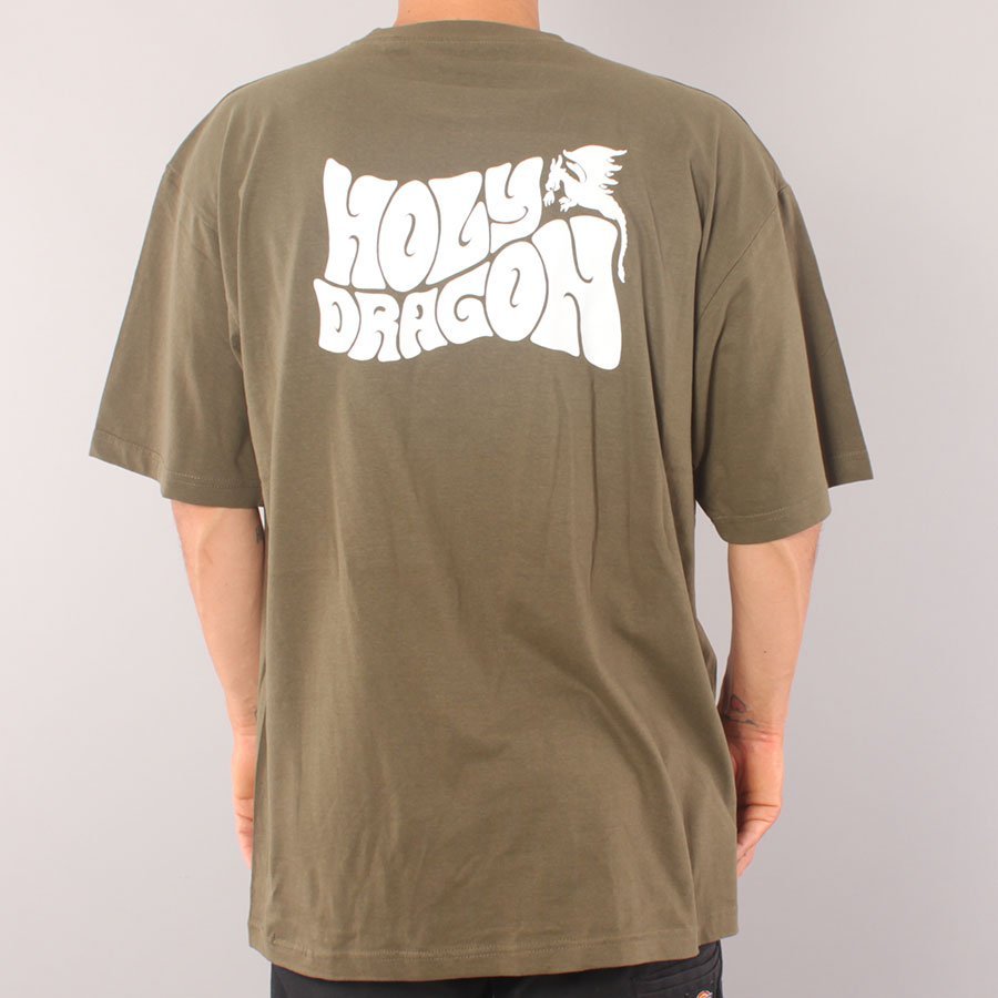 Holy Dragon Band T-shirt - Army Green