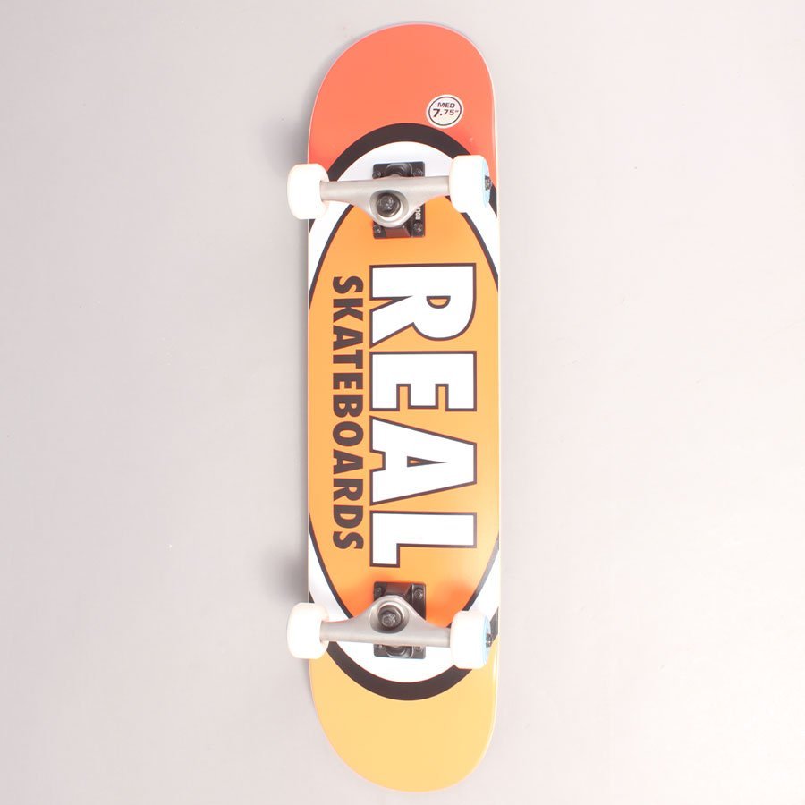 Real Oval Orange Complete Skateboard