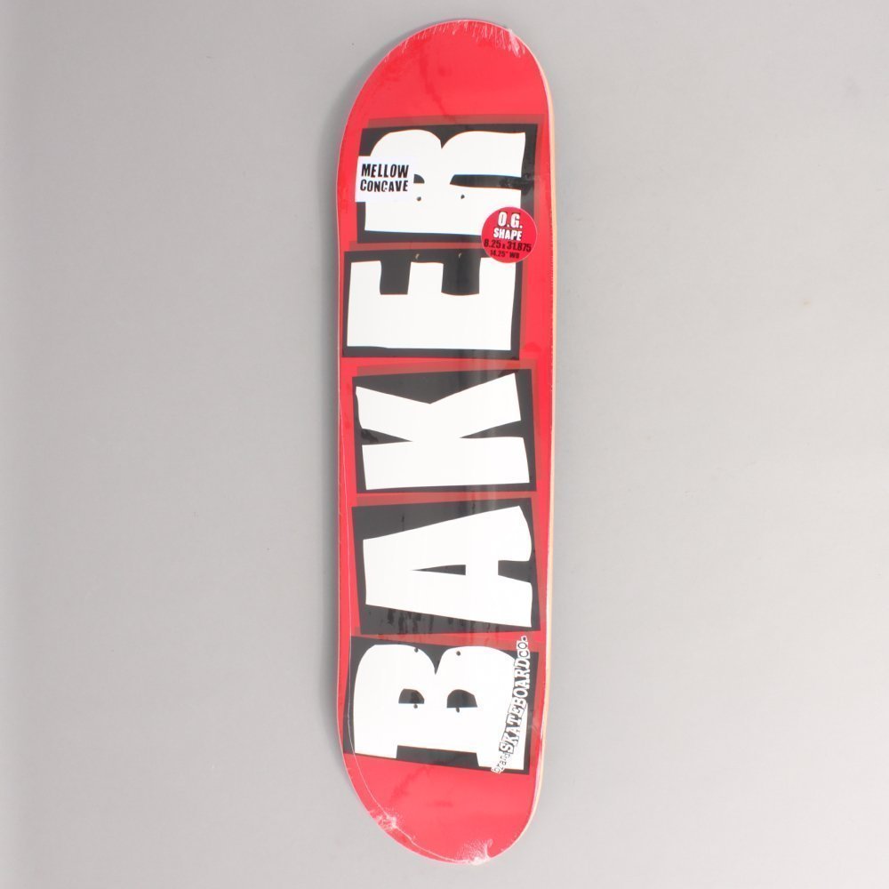 Baker Brand Logo Red/White Skateboard Deck