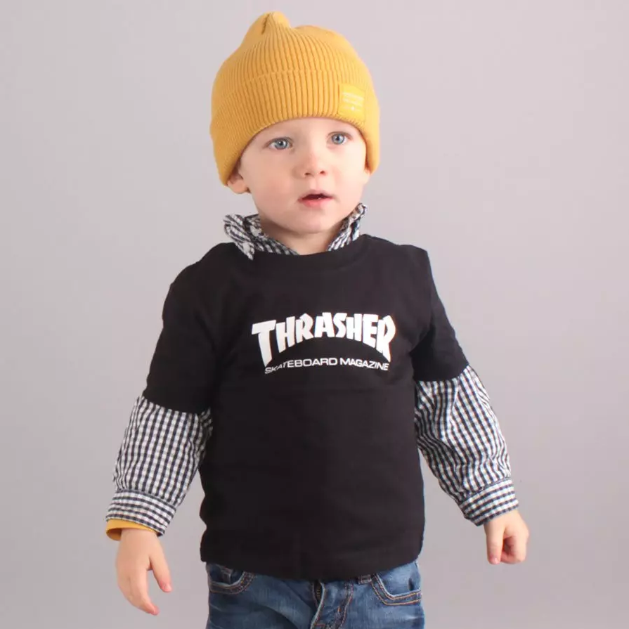 Thrasher Infant Skate Mag T-shirt - Black
