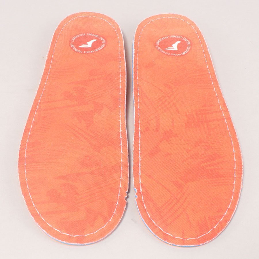 Footprint Insoles Orange Camo King Foam Orthotics Insole