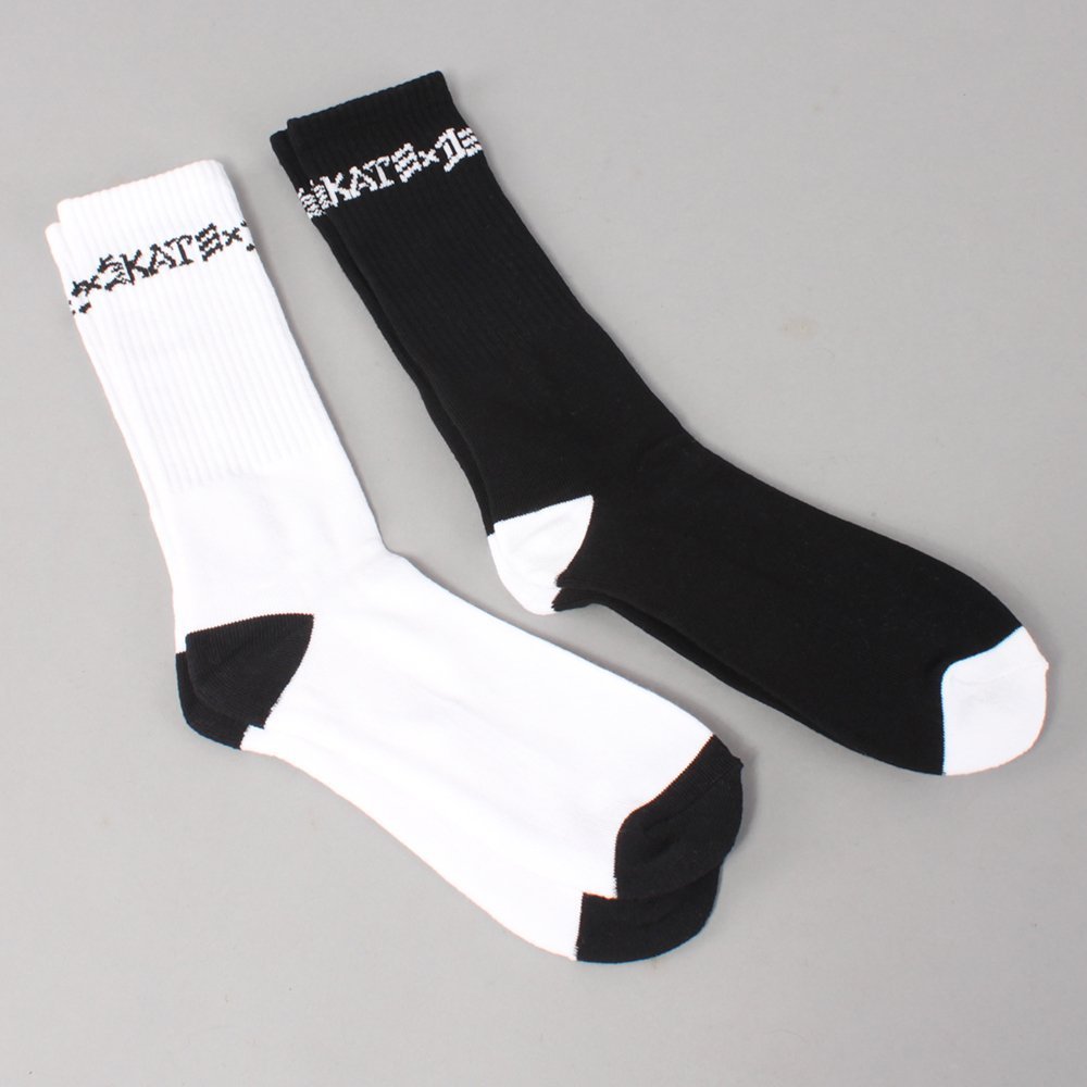 Thrasher Skate & Destroy Socks 2 Pack