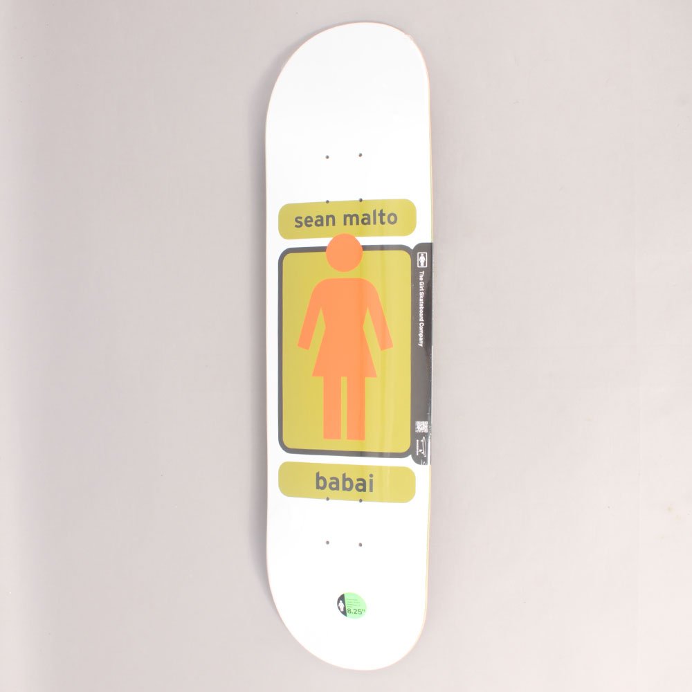 Girl Malto 93 Til White Skateboard Deck Shape G052