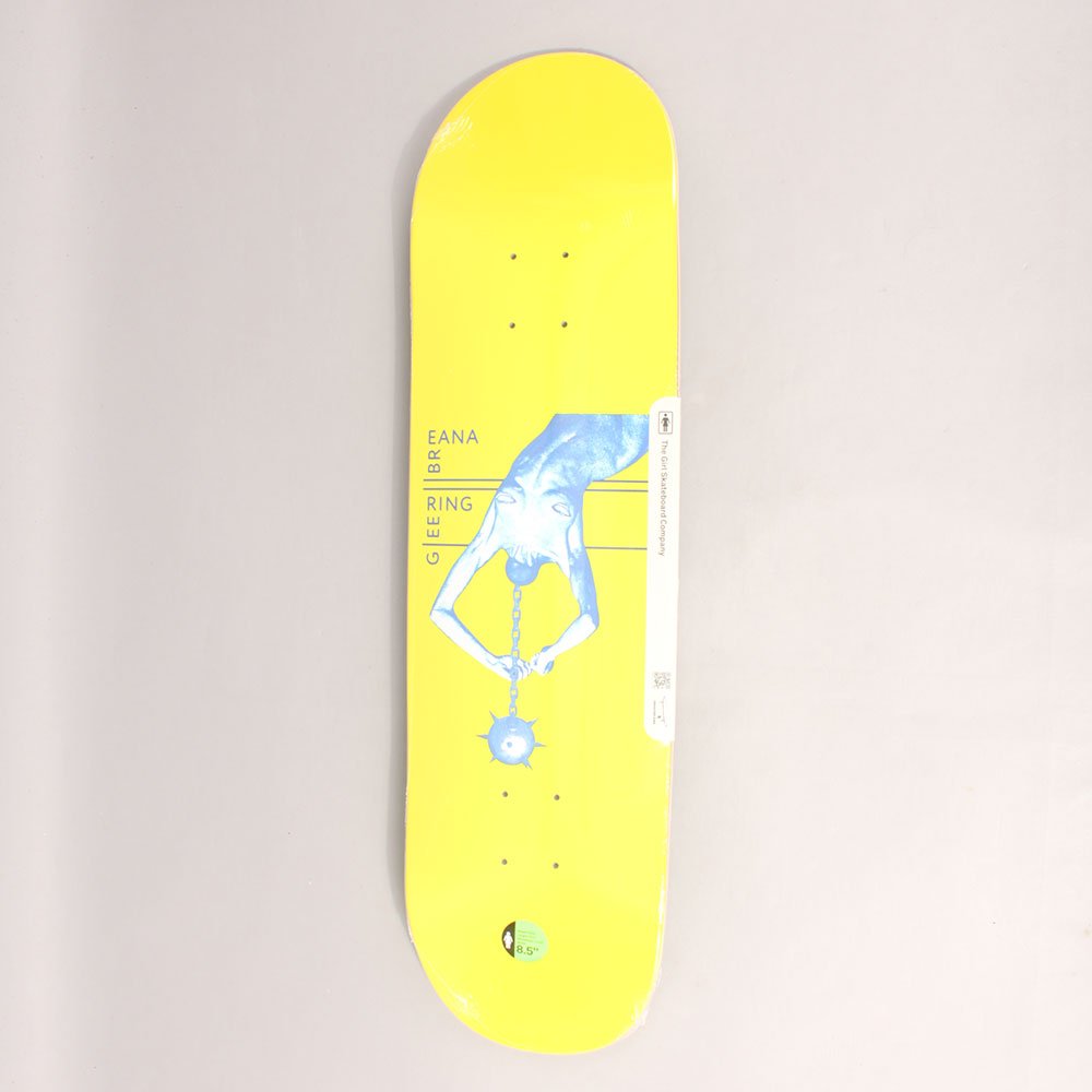 Girl Geering Orgasm Addict Skateboard Deck Shape G033
