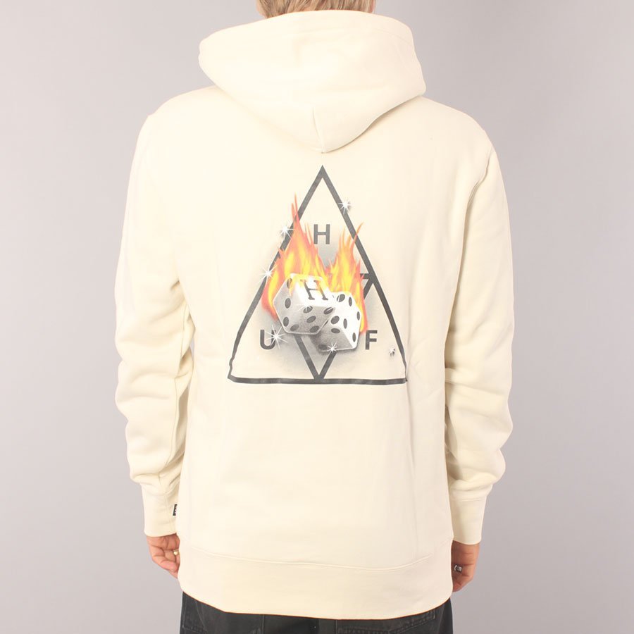Huf Hot Dice Triple Triangle Hoodie - Natural