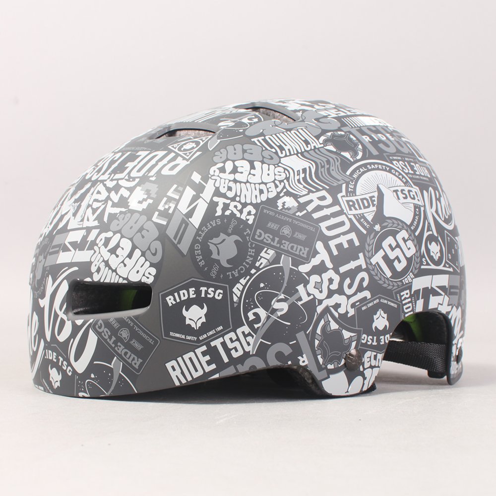 TSG Evolution Skate Helmet - Stickerbomb