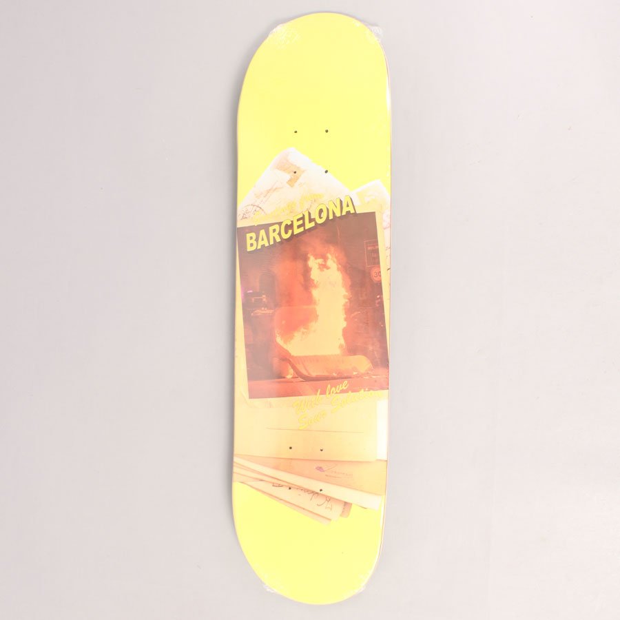 Sour Greetings Skateboard Deck - Yellow