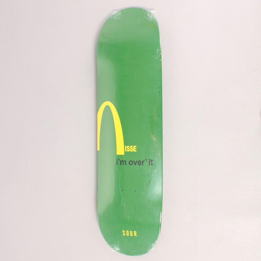 Sour Nisse Over It Skateboard Deck - Green