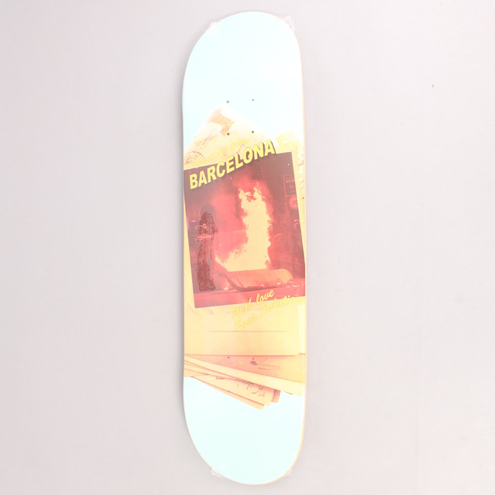 Sour Greetings Skateboard Deck - Blue