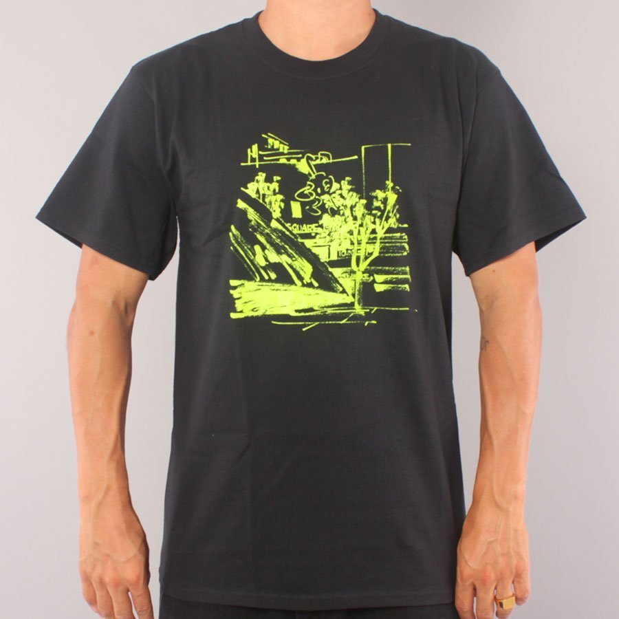Huf x James Jarvis Up T-shirt - Black
