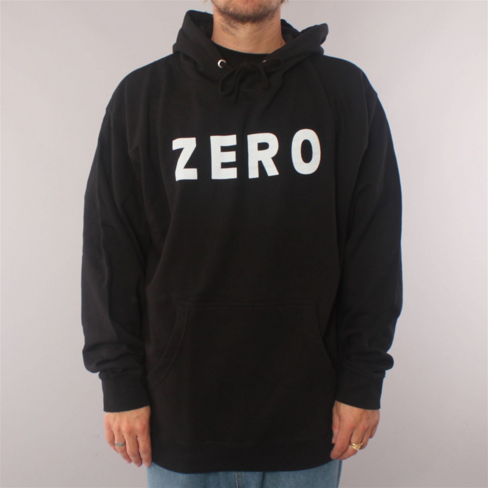 Zero Army Logo Hoodie - Black