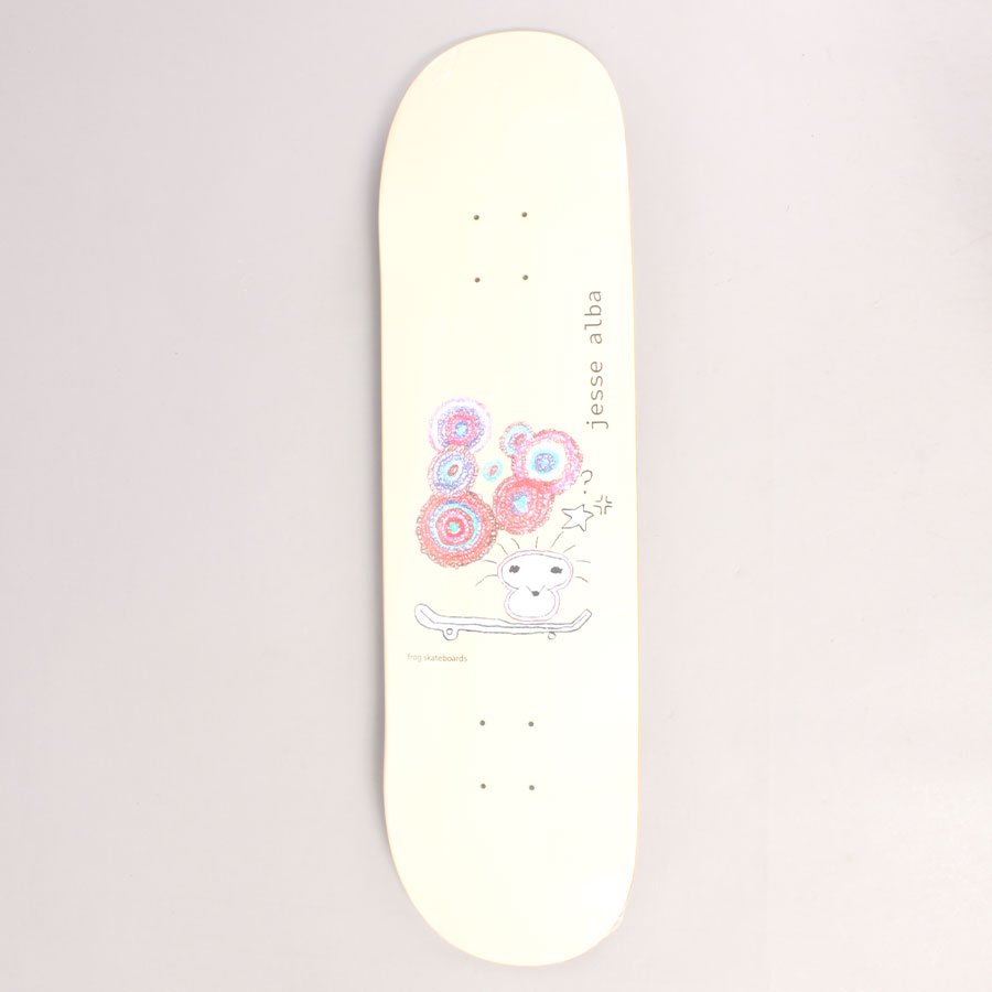 Frog Jesse Alba Creme Skateboard Deck